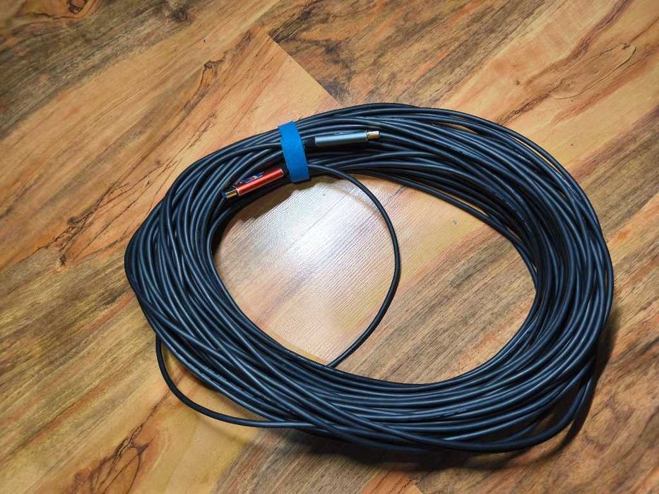 Оптичен HDMI кабел Twozoh 45 метра, 4K HDMI към HDMI кабел 4K/60Hz...