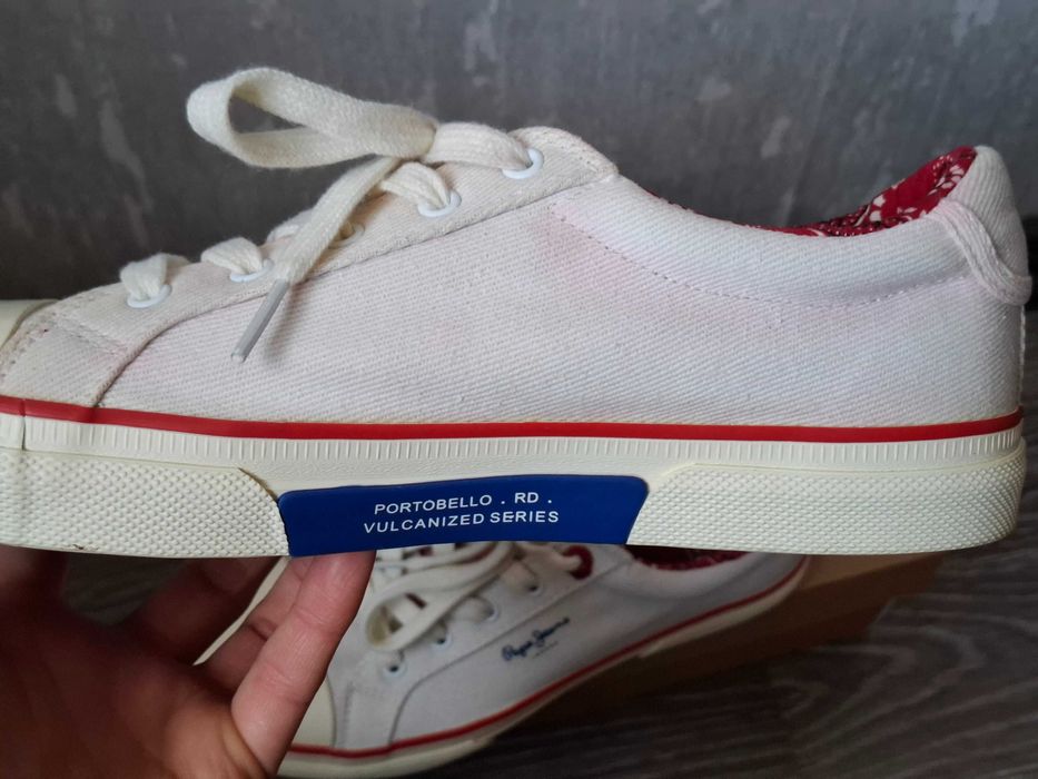 Pepe Jeans оригинални дамски платнени ниски кецове - размер 40