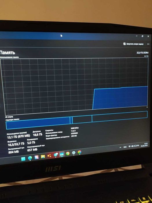 Msi katana gf 66  xolati ideal, srochna!!