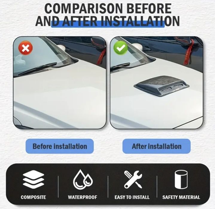 Въздуховод за преден капак