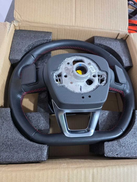 Volan Audi Q5 Q7 Q8 A3 A5 A7 A3 2021 S-Line Original –PADELE, AIRBAG