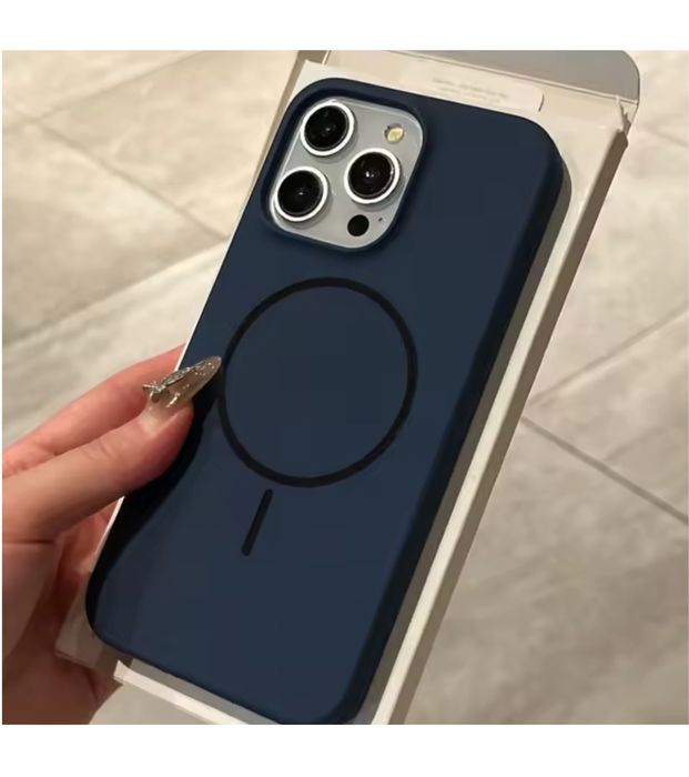 Husa Magsafe Liquid Interior Fin Iphone 15/16/17/PRO/PRO MAX/PLUS/AIR