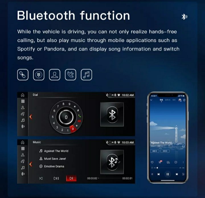Android 15 Навигация Мултимедия BMW F10  F11  4гб/6гб  8 ядра Ф10 Ф11