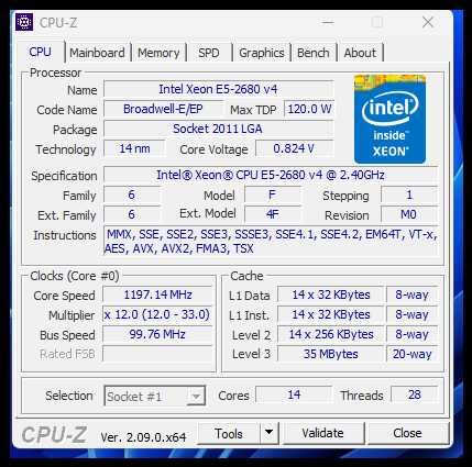 Kомпютър Intel Xeon E5-2680 v4 32gb DDR4 RX 580 8G