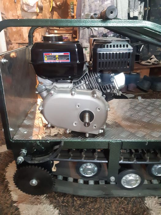 Мото собака с волокушами