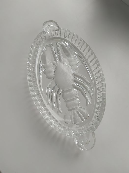 Салатница хрустальная, блюда стеклянные СССР