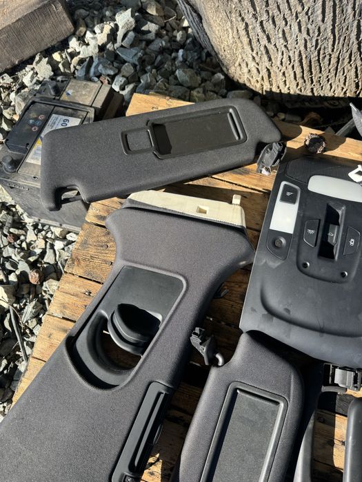 Черни сенници с дръжки таван за Ауди а6 С7