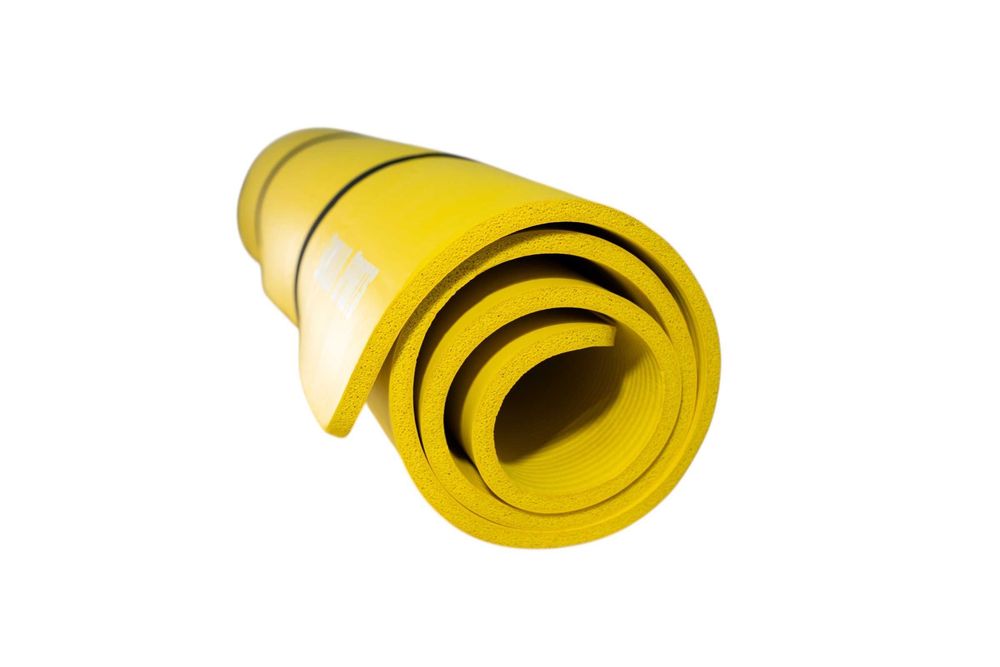 *Saltea Yoga 190cm x 100cm x 15mm grosime. galben