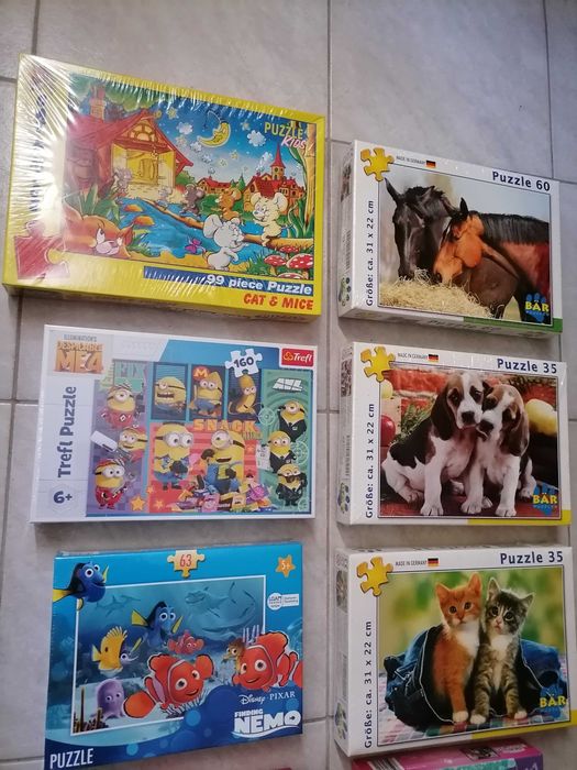 Lot de 20buc puzzle noi sigilate