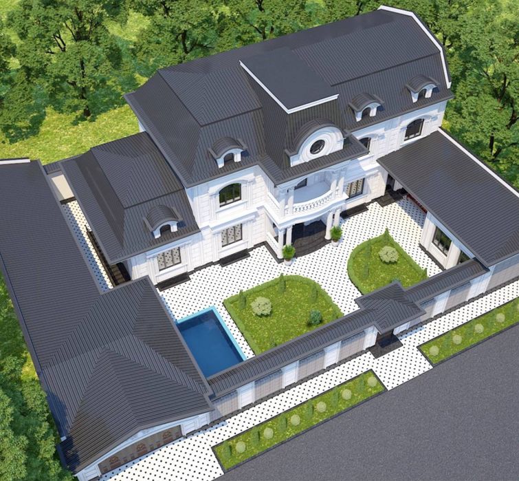 Олмос Махалля евро дом 8соток фасад 35 метров коробка срочно