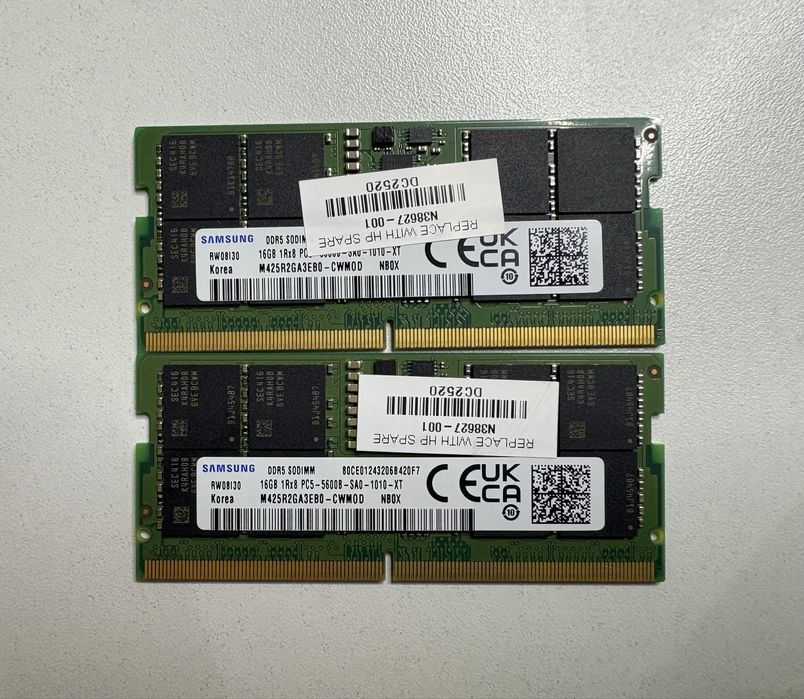 Оперативная память для ноутбука DDR5/16gb/sodimm/ОЗУ
