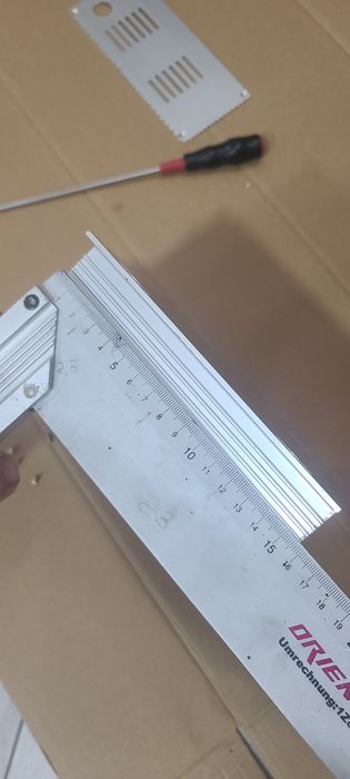 Алюминиевый корпус коробка для приборов блоков питания и т д 155×155