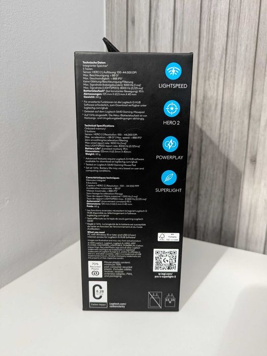 Logitech G Pro X Superlight 2 Wireless