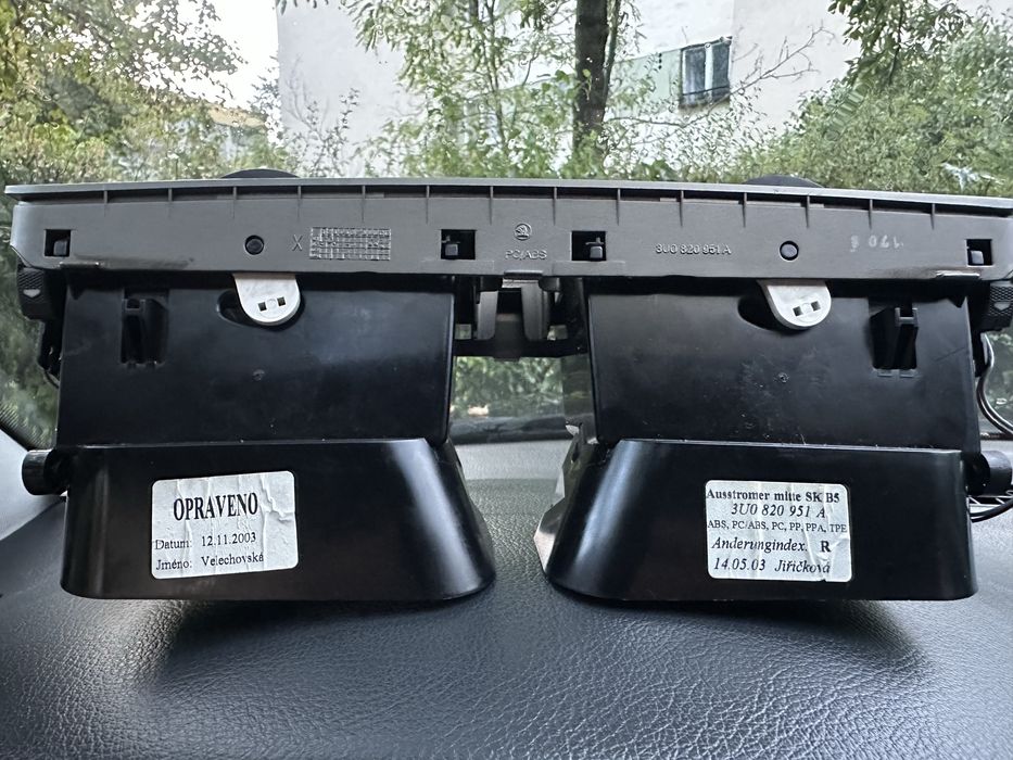 Guri grile de ventilatie skoda superb 1 b5 sau vw passat b5.5