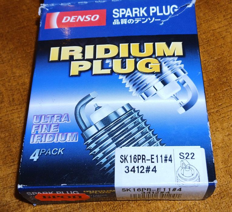 DENSO комлект иридиеви свещи SK16PR-E11 за Мазда