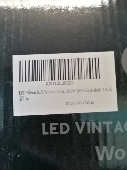 LED крушки Woowtt VINTAGE EDISON 6Watt