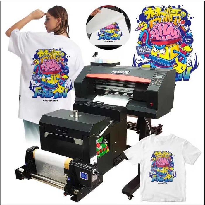 DTF печать. Печать на футболках и любых текстильных поверхности.