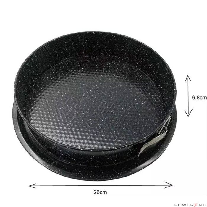 Forma rotunda, tava pentru copt, 26 cm, Kinghoff