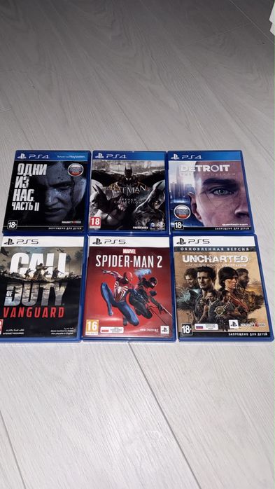 игры на пс4 и ps5