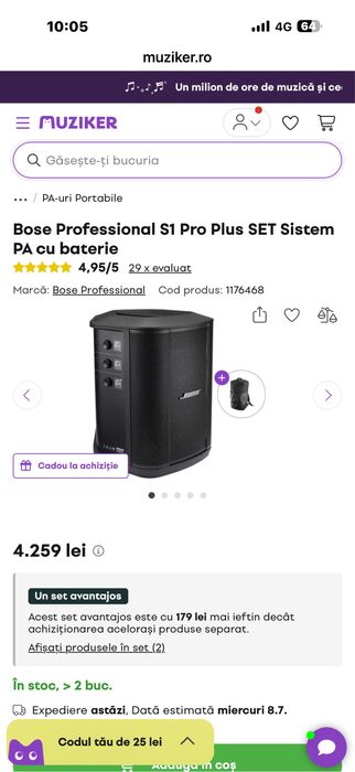 Boxa Bosse si pro plus