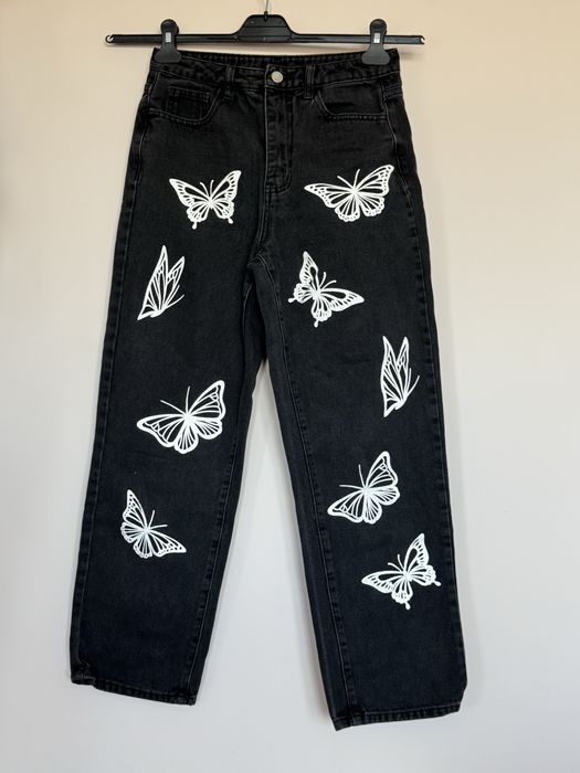 Черни дънки размер 36