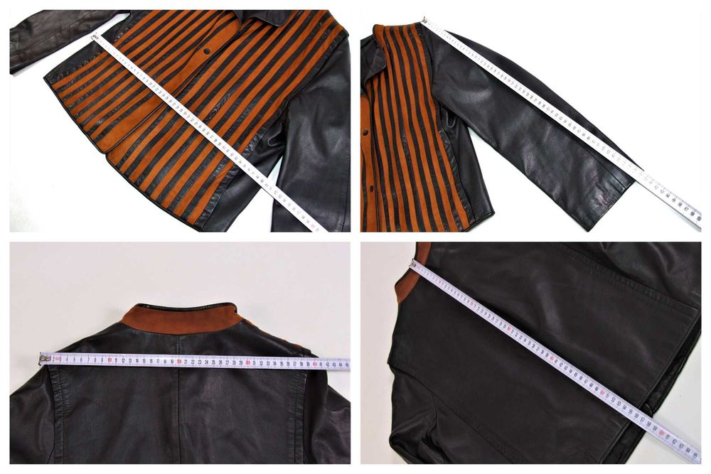 Costum dama R&T COUTURE (Germany), piele naturala fina, masura 38, NOU