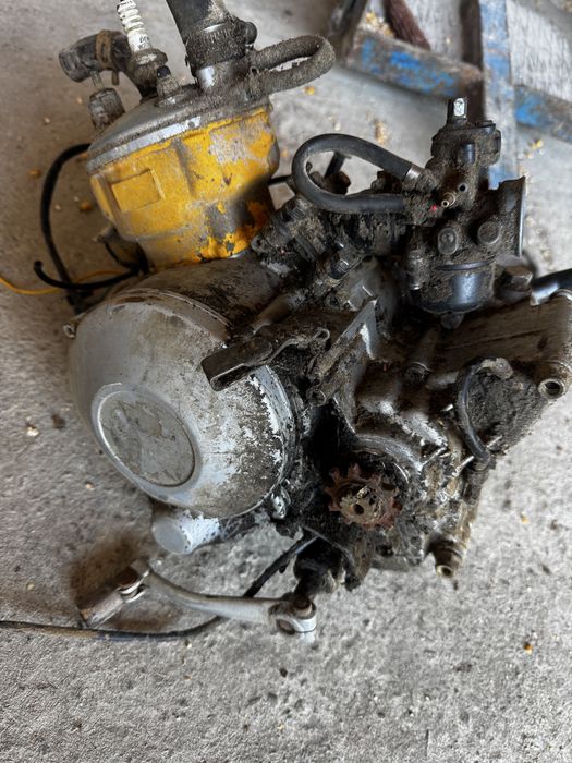 Motor AM6 80cc 2T, 6 viteze, răcire pe lichid