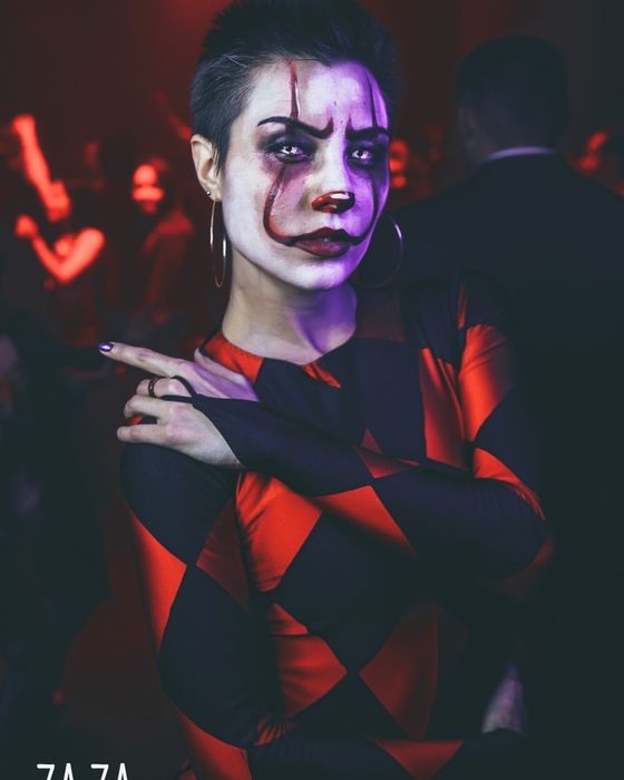 Грим. Художник. Хэллоуин.