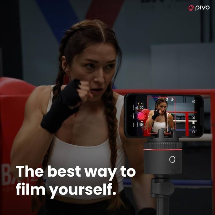 360° AI Стойка за Смартфон с Проследяване, Личен Оператор Pivo Pod