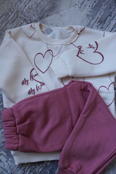 Комплект от полар за  момиче