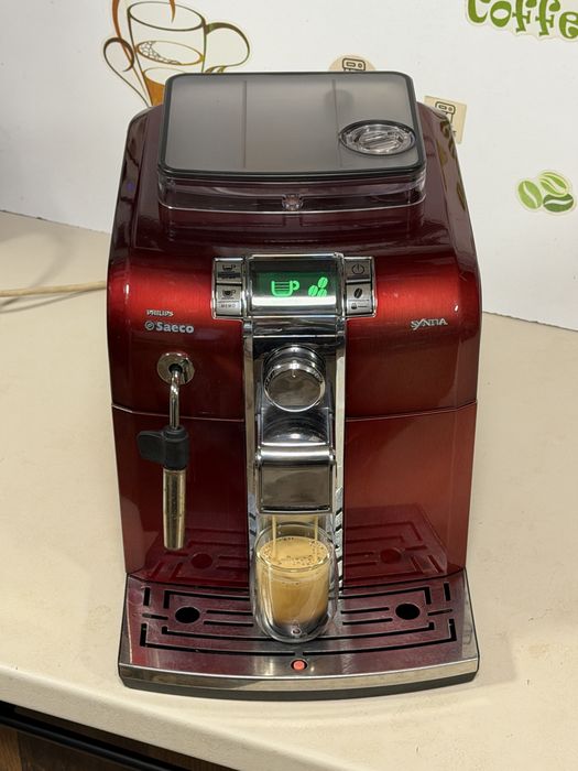 Кафемашина кафе автомат Saeco Syntia с гаранция