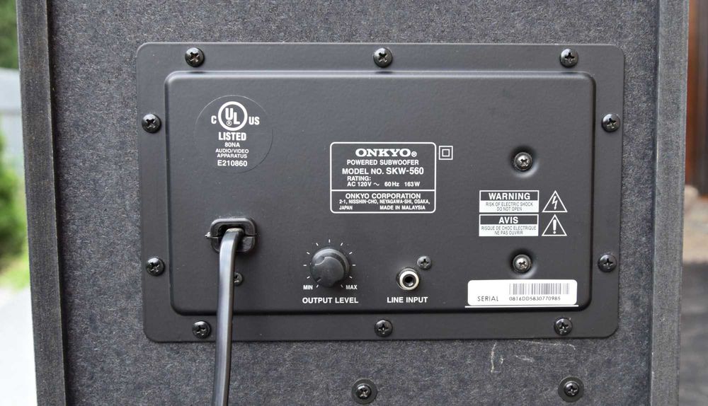 Subwoofer activ Onkyo SKW-560