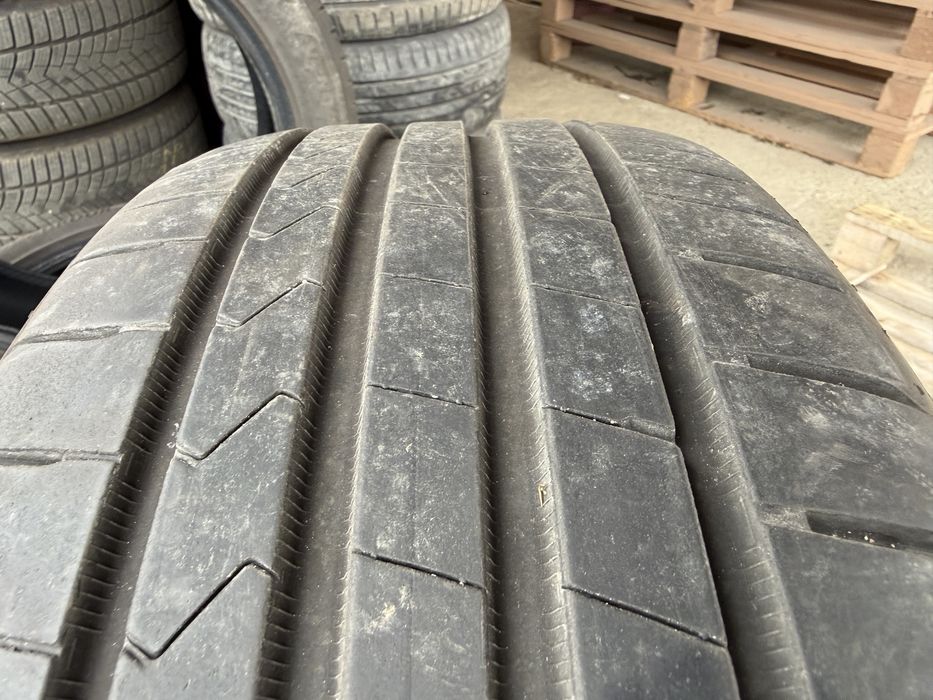 4бр. ОТЛИЧНИ Летни Гуми С Борд 205/50R/17 *HANKOOK* DOT:1723- 6.6мм + 5.9мм