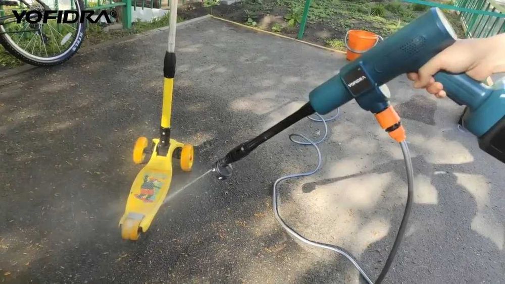 Мойка высокого давления YOFIDRA, МОЩНАЯ 200бар, 2 АКБ, НОВАЯ ОРИГИНАЛ