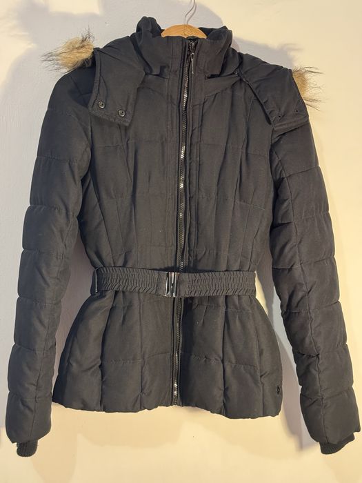 Geaca scurtă, groasă, de iarnă, cu glugă, Lee Cooper, XS