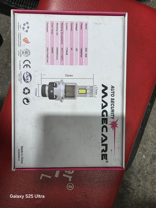 Лед крушки D2S 6000K