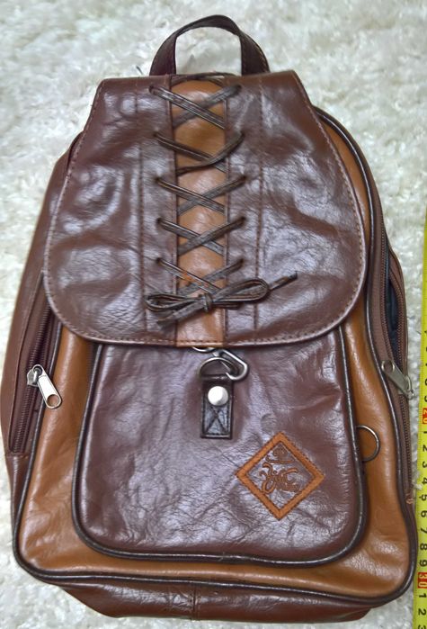 Rucsac/Geanta piele naturala