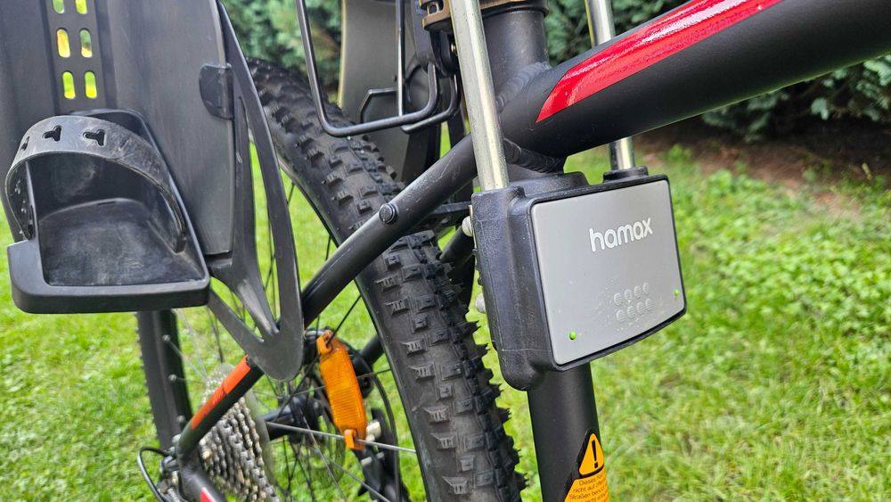 Scaun bicicleta pentru copii Hamax Smiley