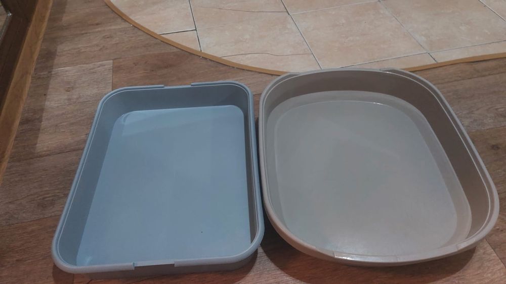 Лоток для котята лежанка