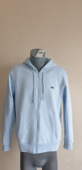Lacoste Classic Fit Full Zip Hoodie 4 - M НОВО! ОРИГИНАЛ! Суичър  с ця