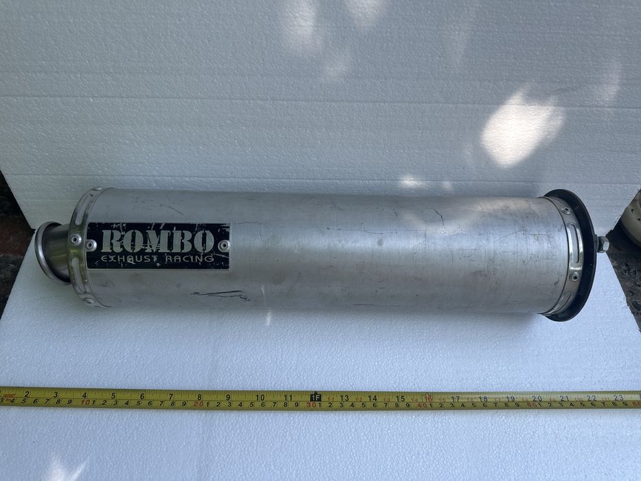 Toba moto sport aluminiu Rombo exhaust racing