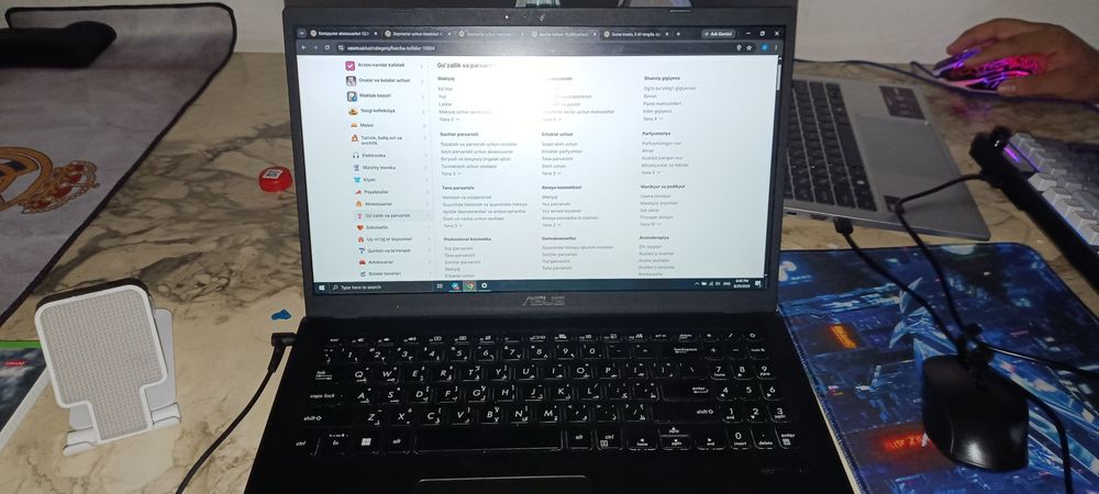Asus VIVOBOOK 15 Yaxshi ishlatilgan