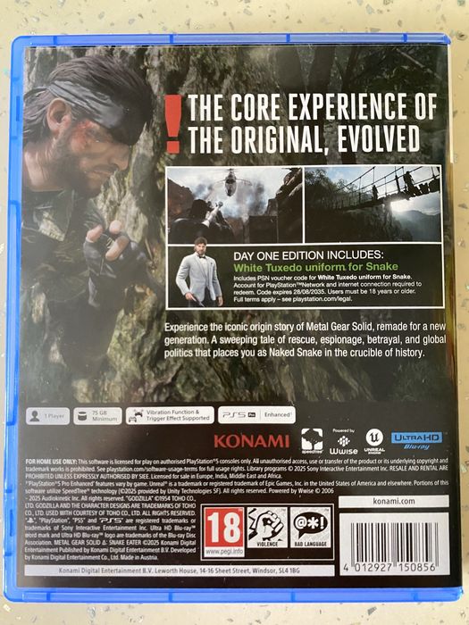 Metal Gear Solid Delta Snake Eater