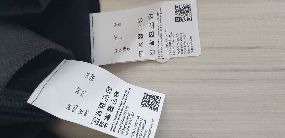 Hugo Boss Paddy Pique Cotton Regular Fi L и 2XL НОВО! ОРИГИНАЛ Тениски