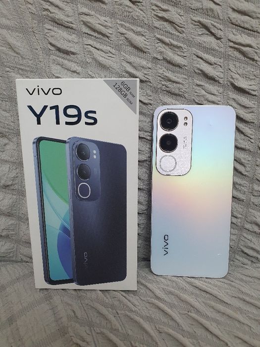 Srochna sotiladi Vivo Y19s 6+6/128Gb Original Yengi madel Karobka Bor