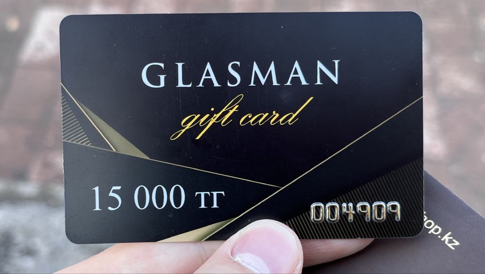 Сертефикат от магазина Glasman