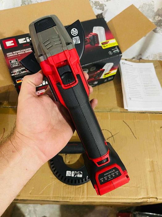 Polizor unghiular fără fir Einhell - Power X-Change, TP-AG 18/125 CE Q Li, Solo