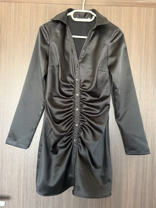 Сатенена рокля Zara