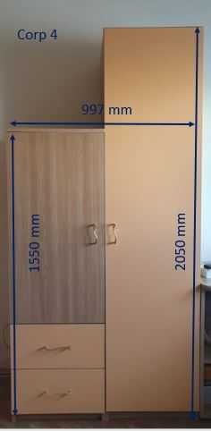 Vând mobilă completă de cameră – stare foarte bună