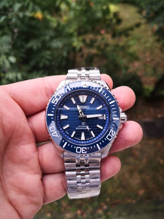 Ceas automatic Seiko Mod Luxe  Prospex Diver's 200m bratara metalica